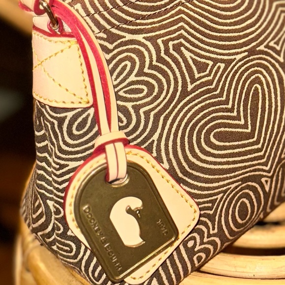 Vintage Y2K Dooney & Bourke Trippy Swirl Mini Bag - Picture 3 of 10